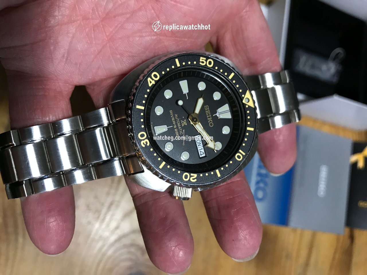 Seiko Prospex Mens watch Unisex Automatic Steel SRP775K1 2