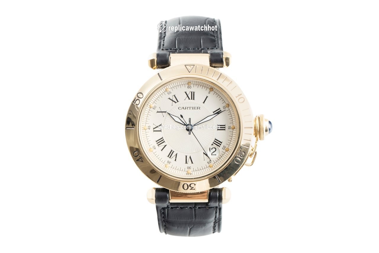 Cartier Pasha Mens watch Unisex Automatic Yellow gold 1027 2