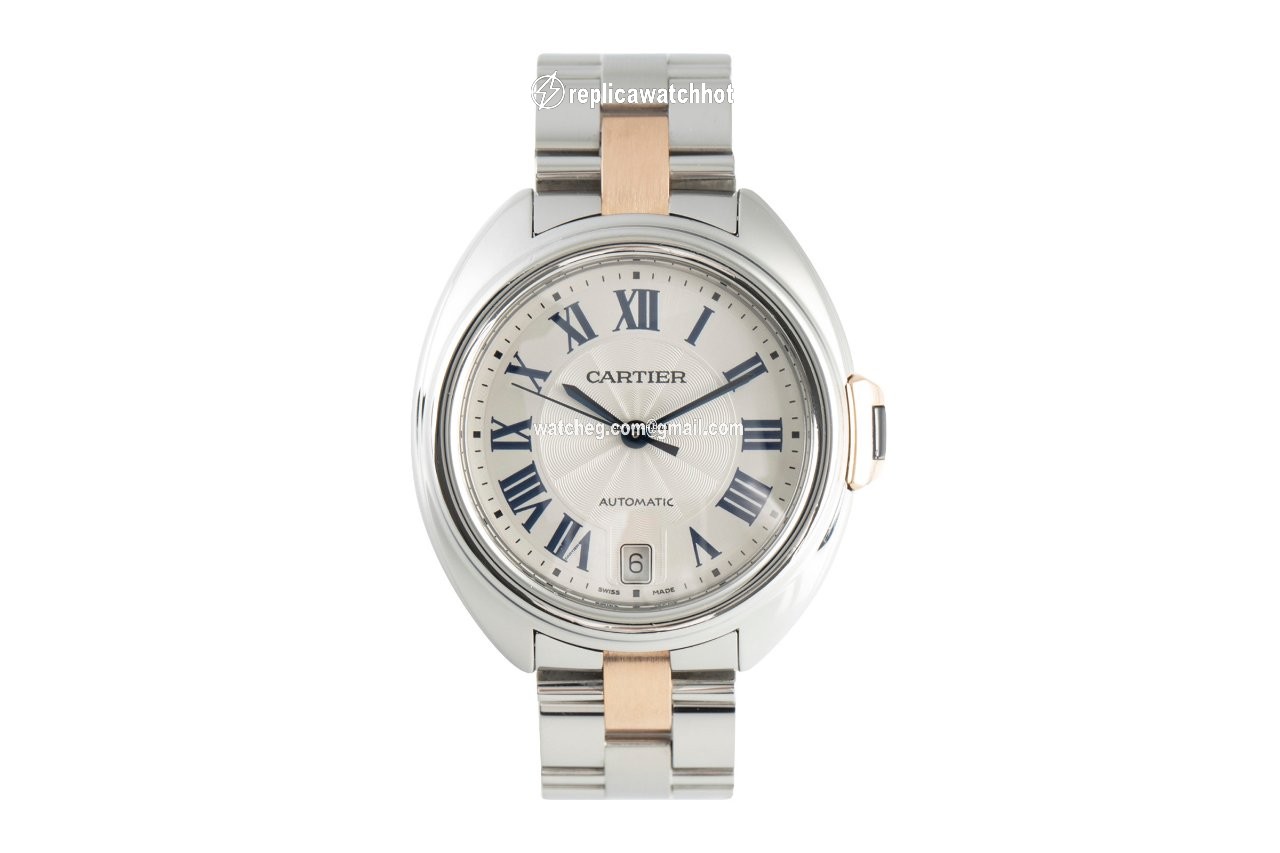 Cartier Cle de Cartier Mens watch Unisex Automatic Gold Steel W2CL0003 2