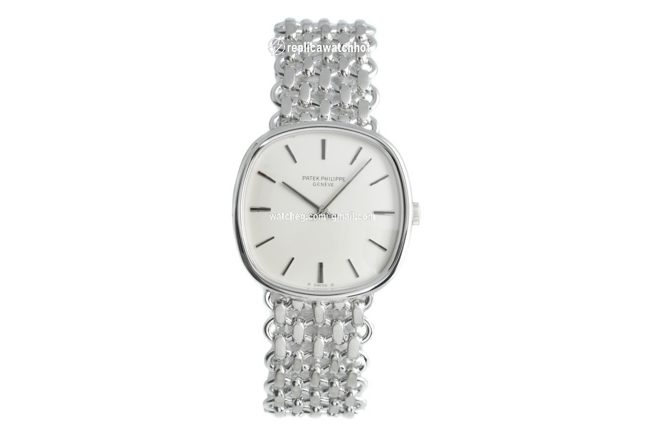 Patek Philippe Golden Ellipse Mens watch Unisex Manual winding White gold 3644 2 2