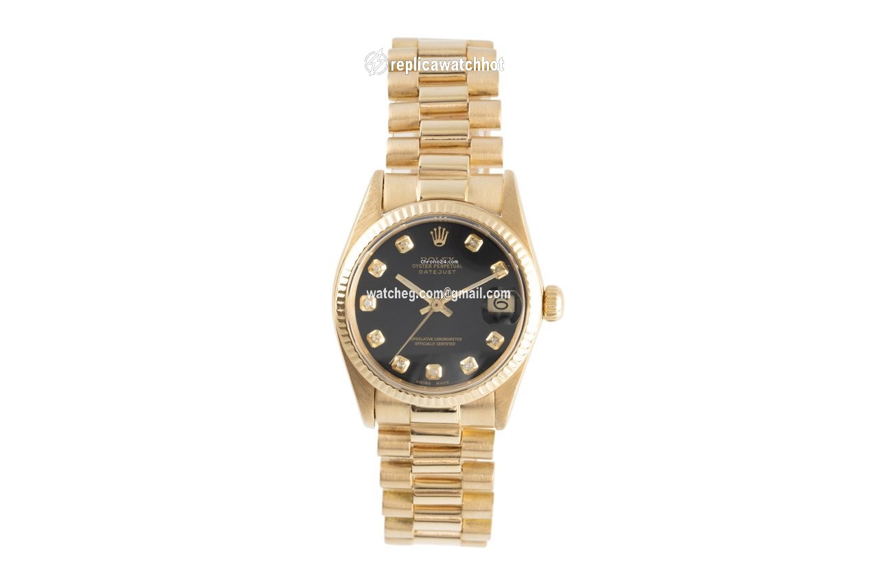 Rolex Datejust 31 Womens watch Yellow gold Automatic 6827 2