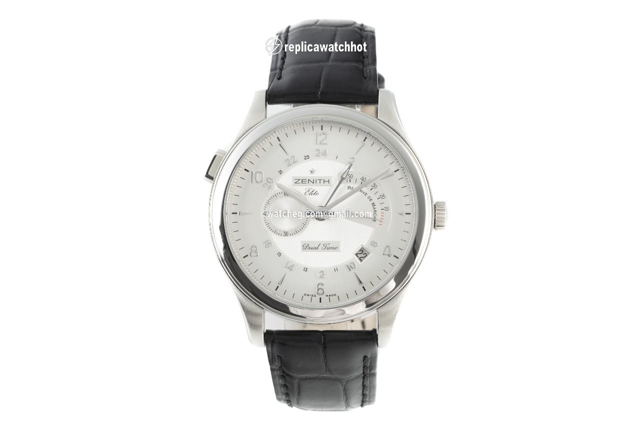 Zenith Elite Dual Time Mens watch Unisex Automatic Steel 030520683 2