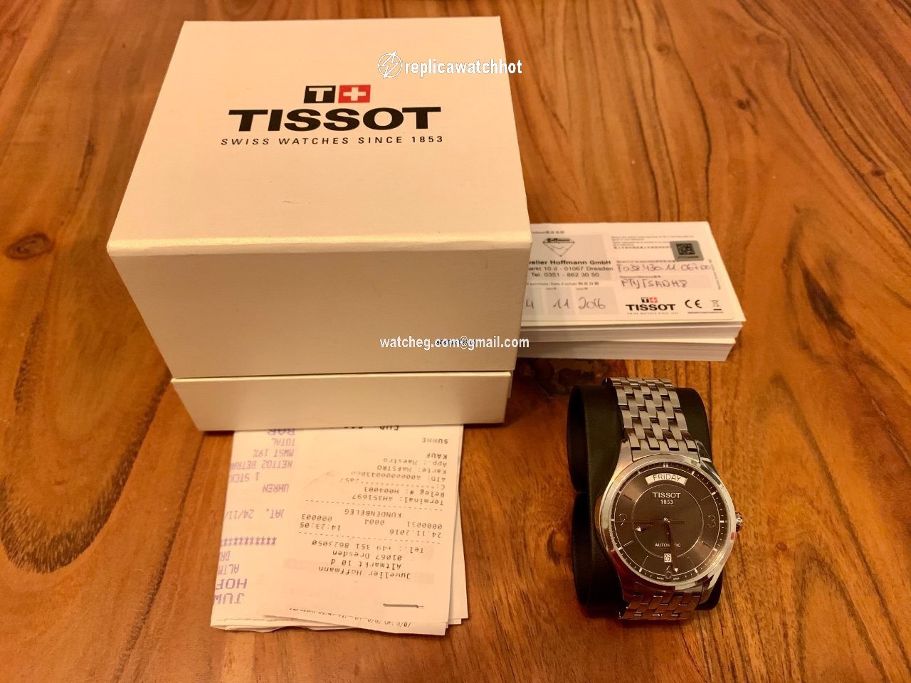 Tissot T-Classic Mens watch Unisex Automatic Steel T038.430.11.067.00 2