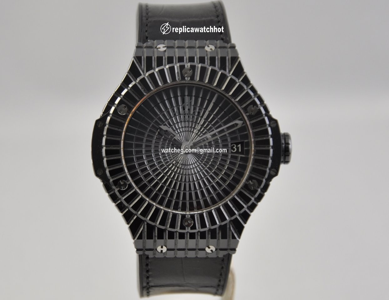 Hublot Big Bang Caviar Mens watch Unisex Automatic Ceramic 346.CX.1800.BR 2