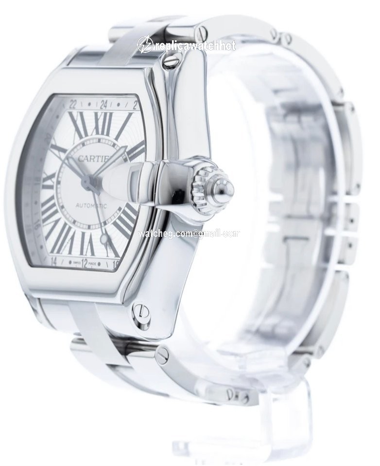 Cartier Roadster Mens watch Unisex Automatic Steel W62032X6 2