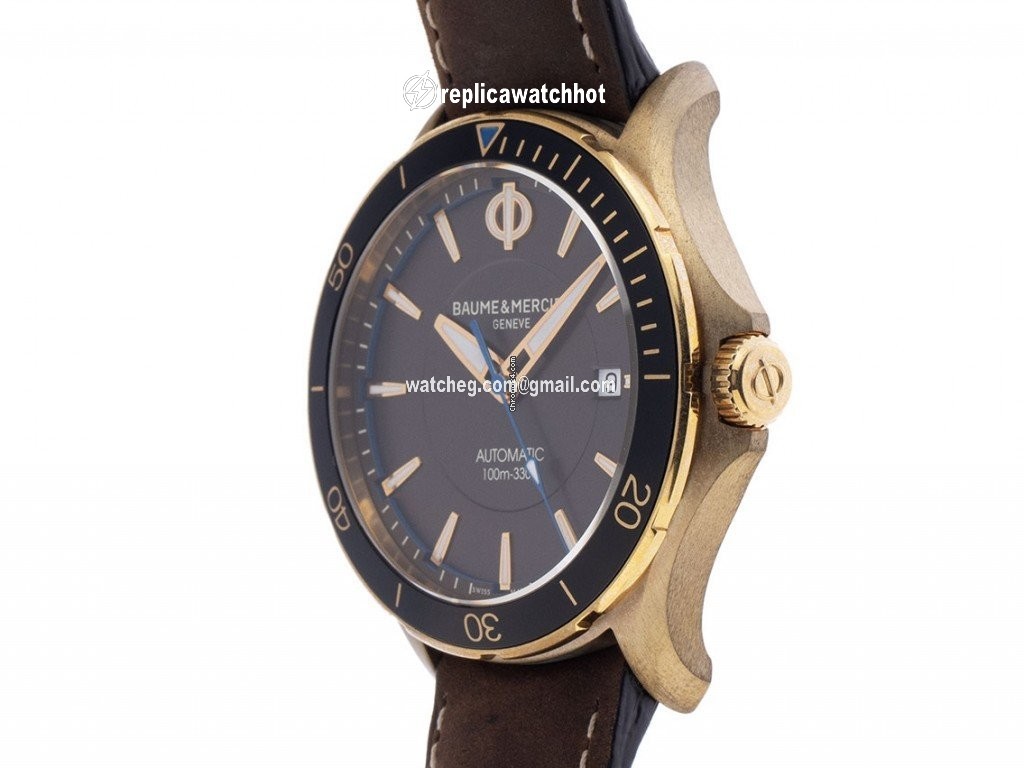 Baume & Mercier Clifton Mens watch Unisex Automatic Bronze MOA10501 2