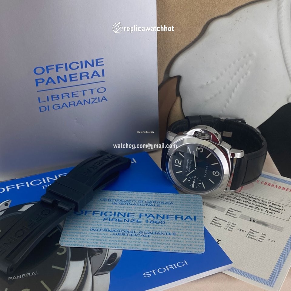 Panerai Luminor Marina Manual winding Steel PAM00001 2