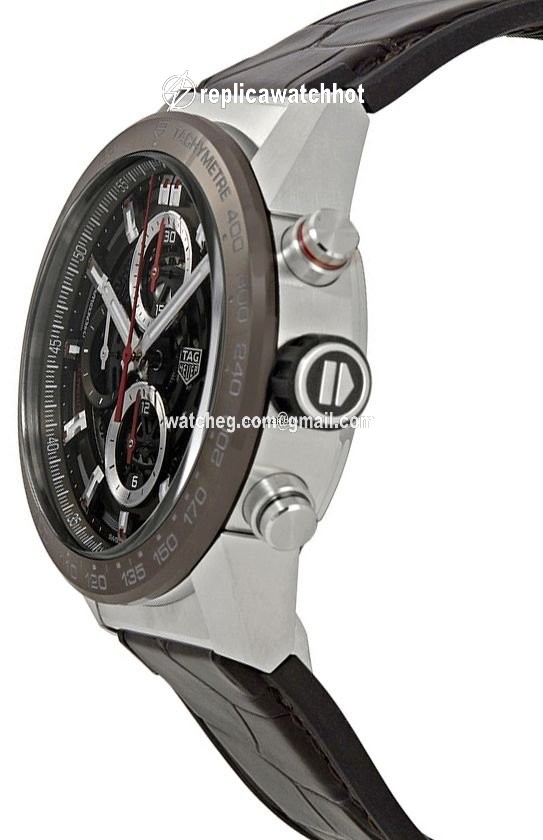 TAG Heuer Carrera Calibre HEUER 01 Mens watch Unisex Automatic Steel CAR201U-FC6405 2