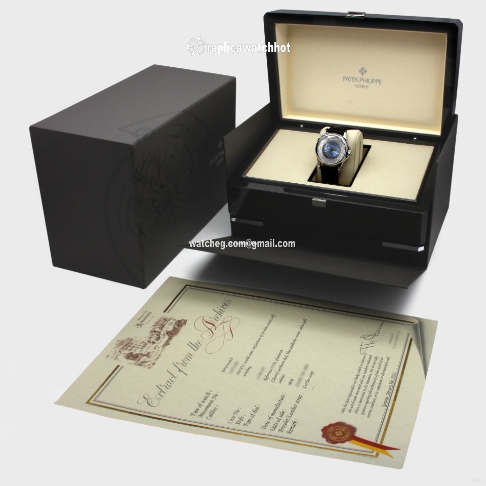 Patek Philippe World Time Mens watch Unisex Automatic Platinum 5130P-001 2