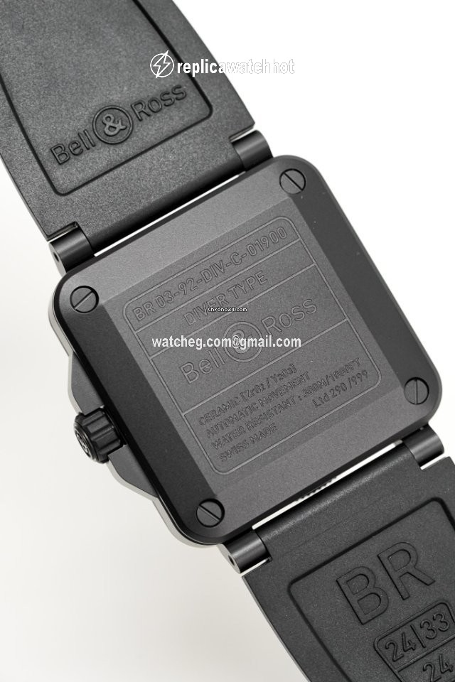 Bell & Ross BR 03-92 Ceramic Automatic Ceramic BR0392.D.C5.CE.SRB 2