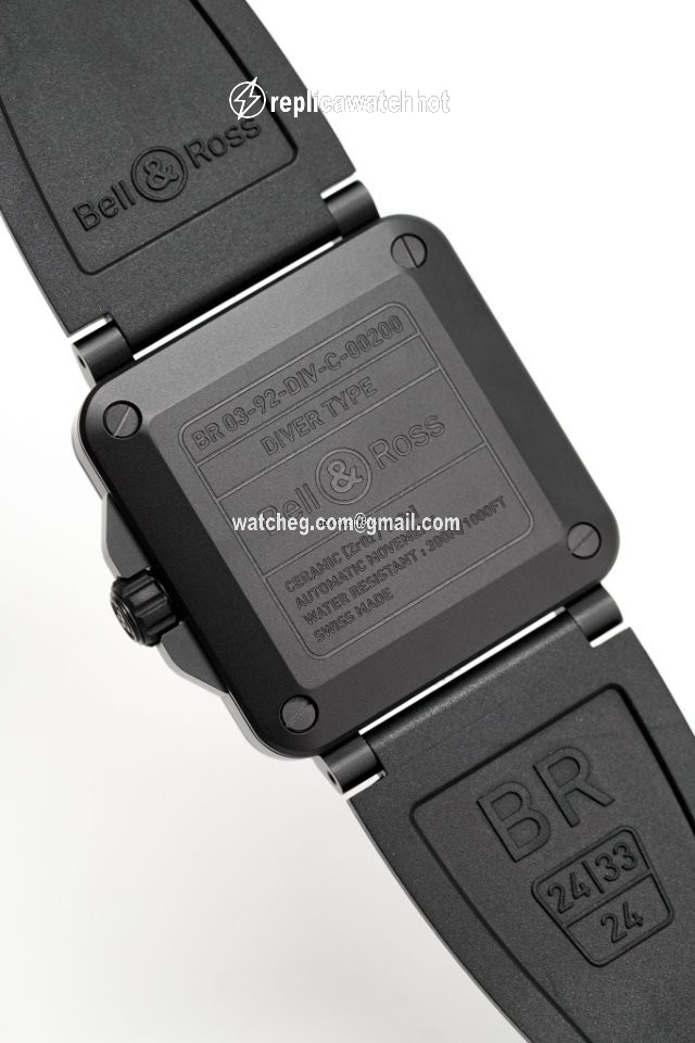 Bell & Ross BR 03-92 Ceramic Automatic Ceramic BR0392.D.BL.CE.SRB 2