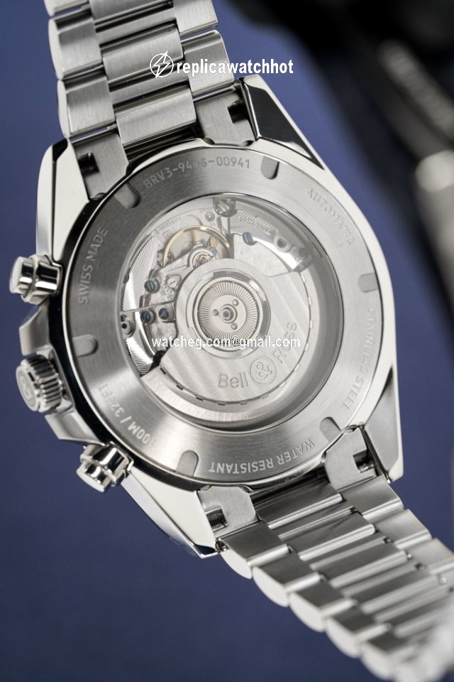Bell & Ross BR V3 Automatic Steel BRV394.BL.ST.SST 2