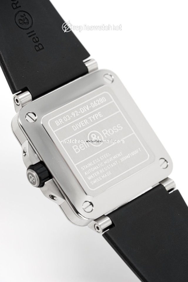 Bell & Ross BR 03-92 Steel Automatic Steel BR0392.D.BL.ST.SRB 2