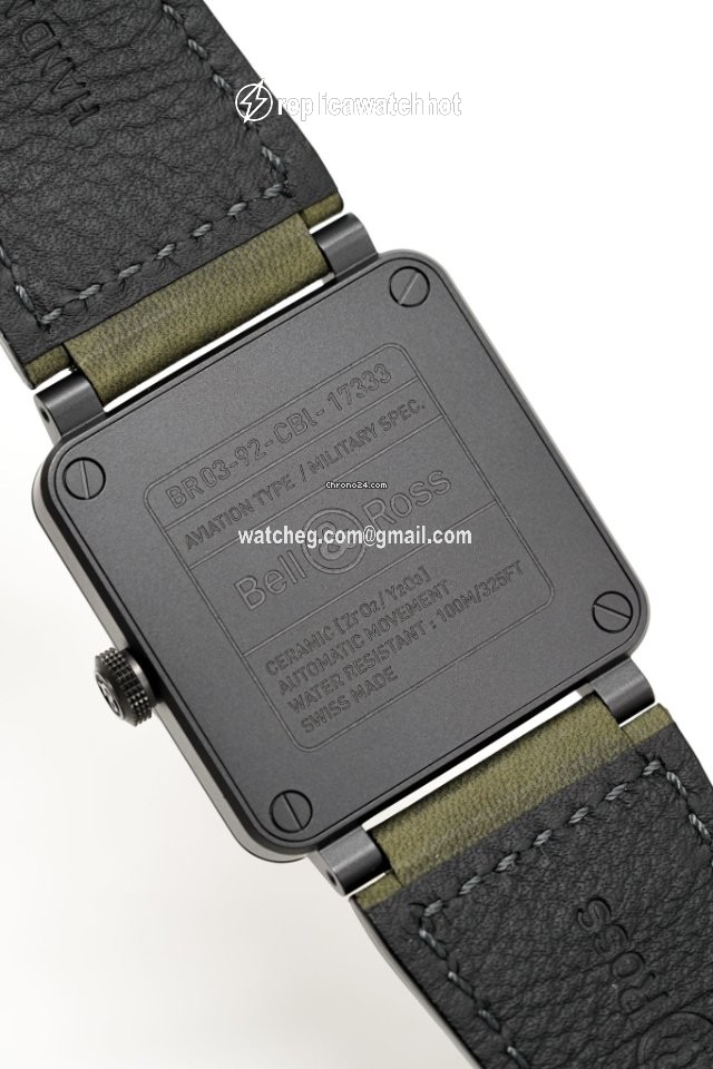 Bell & Ross BR 03-92 Ceramic Automatic Ceramic BR0392.BL3.CE.SCA 2