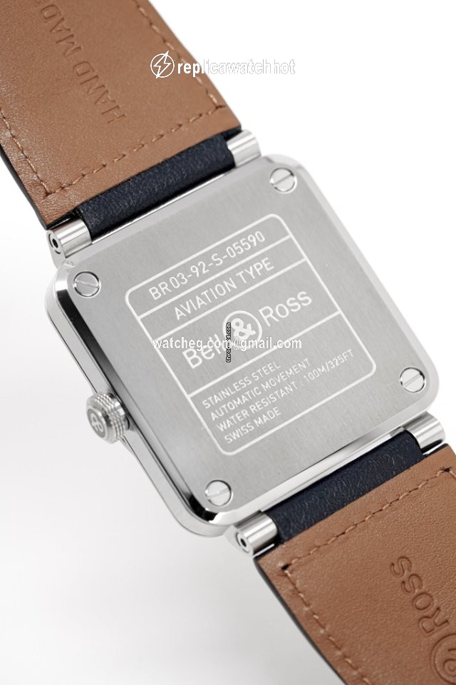 Bell & Ross BR 03-92 Steel Automatic Steel BR0392.BLU.ST.SCA 2