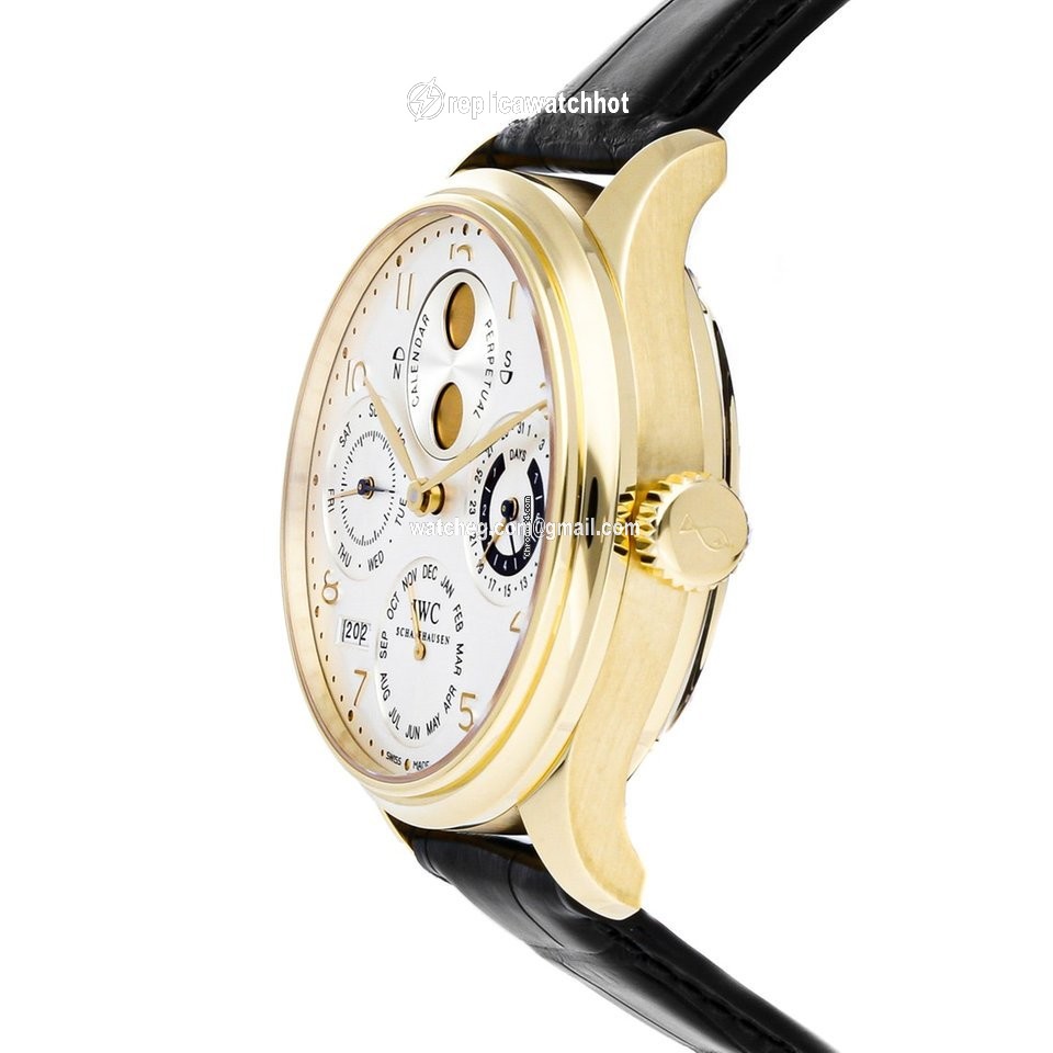 IWC Portuguese Perpetual Calendar Mens watch Unisex Automatic Yellow gold IW5021-07 2