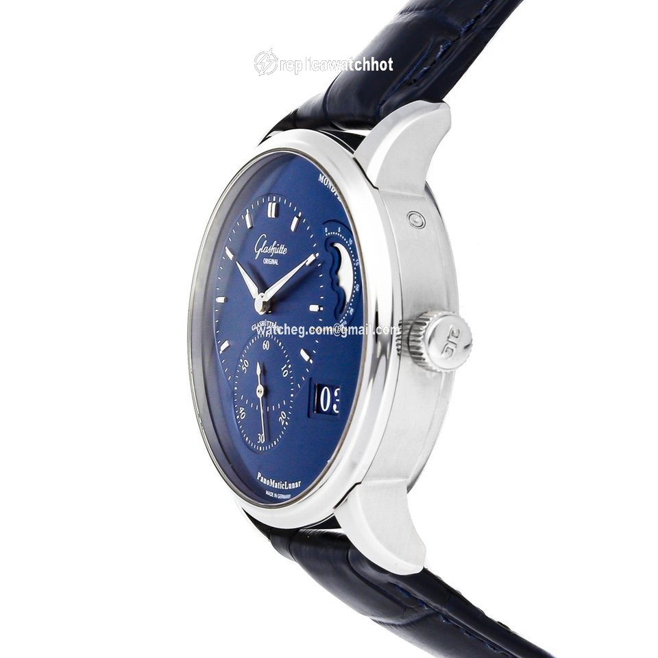 Glashtte Original PanoMaticLunar Mens watch Unisex Automatic Steel 90-02-46-32-35 2
