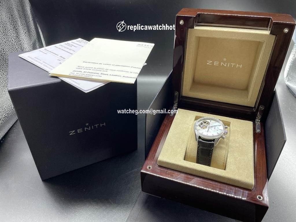 Zenith El Primero Chronomaster Lady Womens watch Automatic Steel 16.2150.4062 81.C754 2