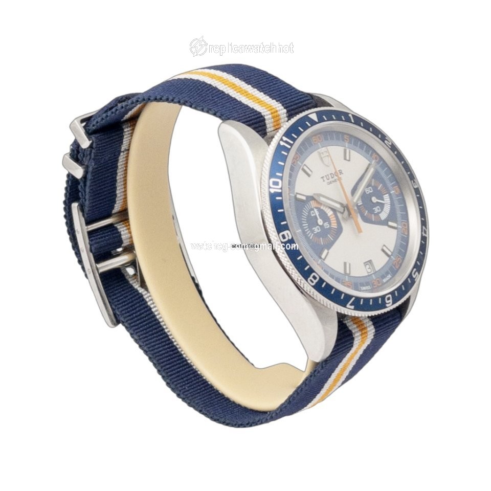 Tudor Heritage Chrono Blue Steel 70330B-004 2