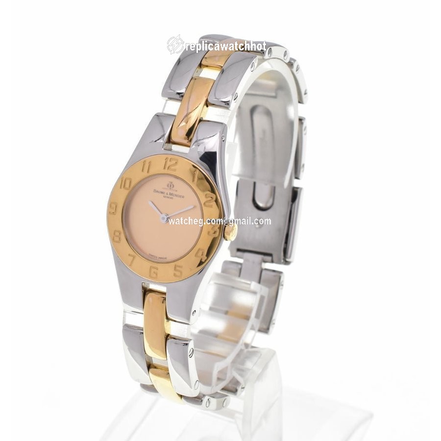 Baume & Mercier Womens watch Quartz Gold Steel 5261 2