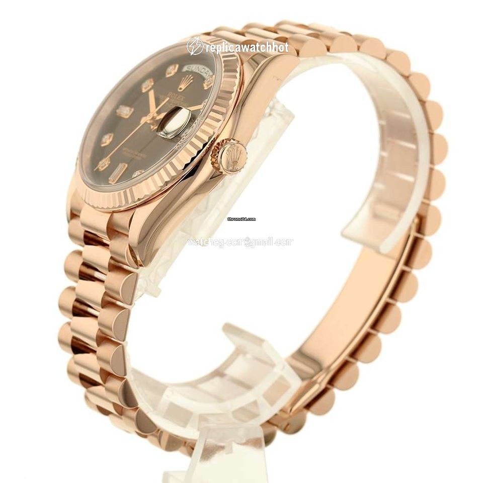 Rolex Day-Date 36 Mens watch Unisex Rose gold Automatic 128235A 2