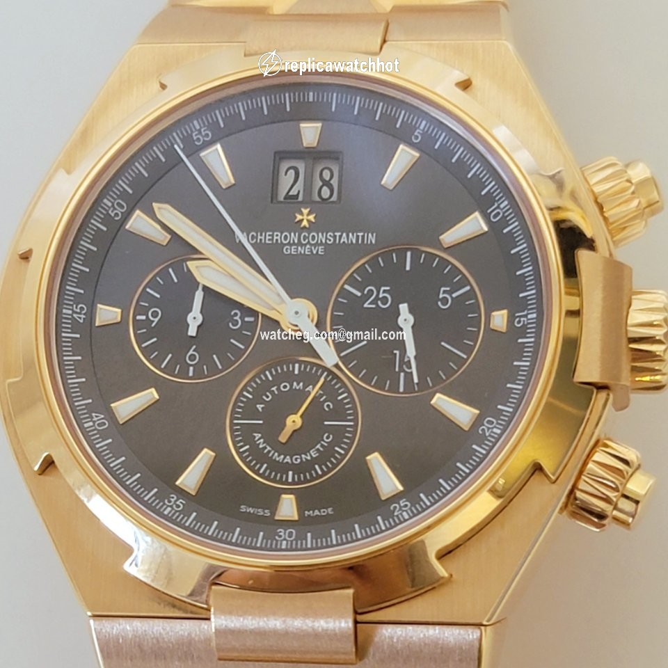 Vacheron Constantin Overseas Chronograph Mens watch Unisex Automatic Rose gold 49150 B01R-9338 2