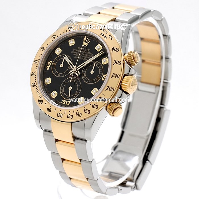 Rolex Daytona Gold Steel Automatic 116523G 2