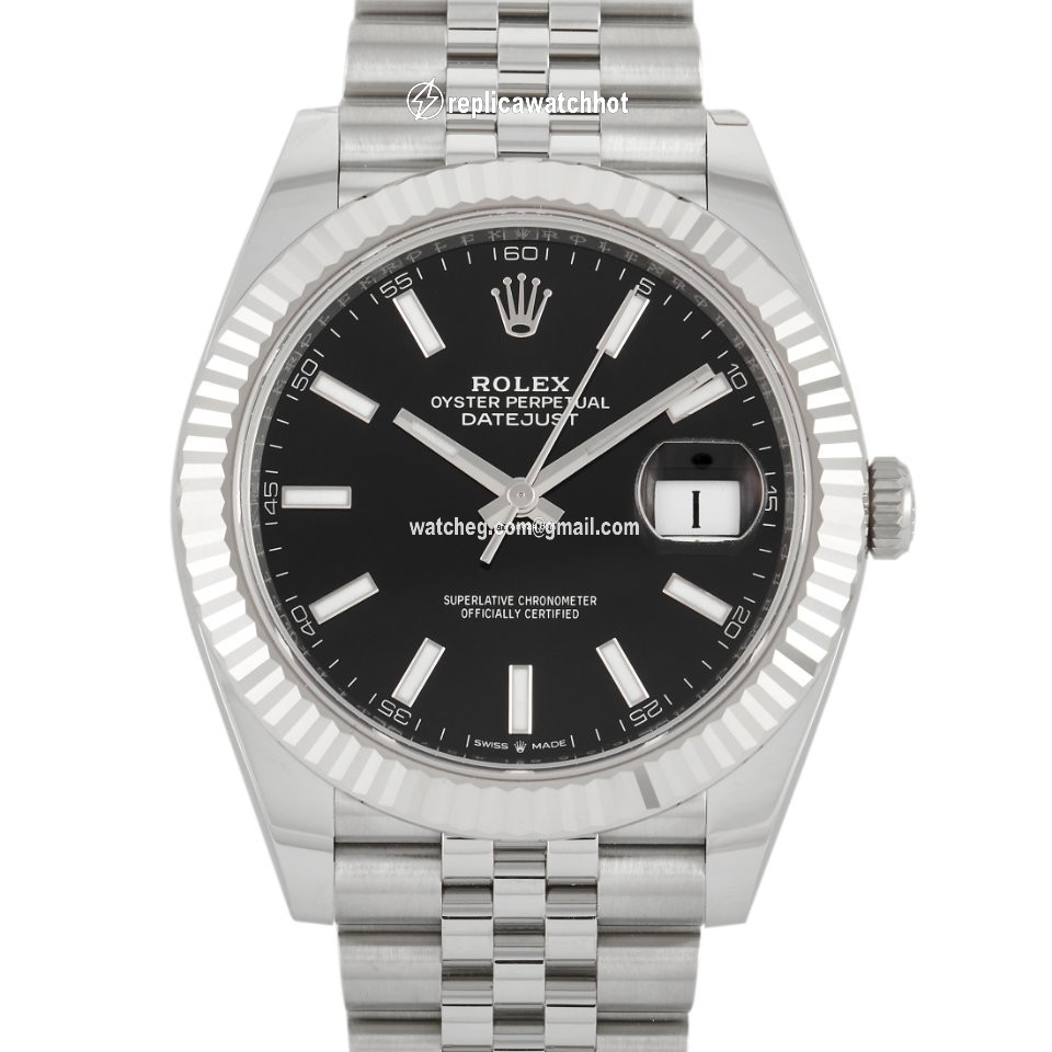Rolex Datejust 41 Mens watch Unisex Steel Automatic 126334-0018 2