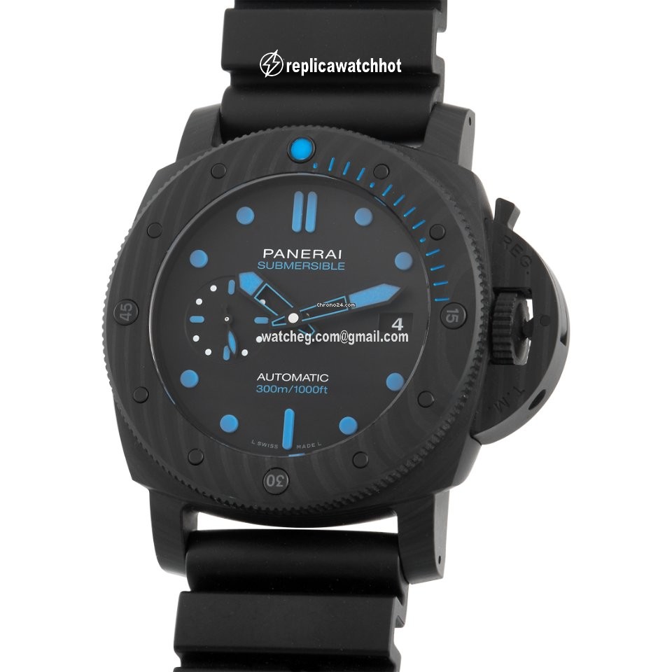 Panerai Luminor GMT Automatic Mens watch Unisex Automatic Carbon PAM01616 2