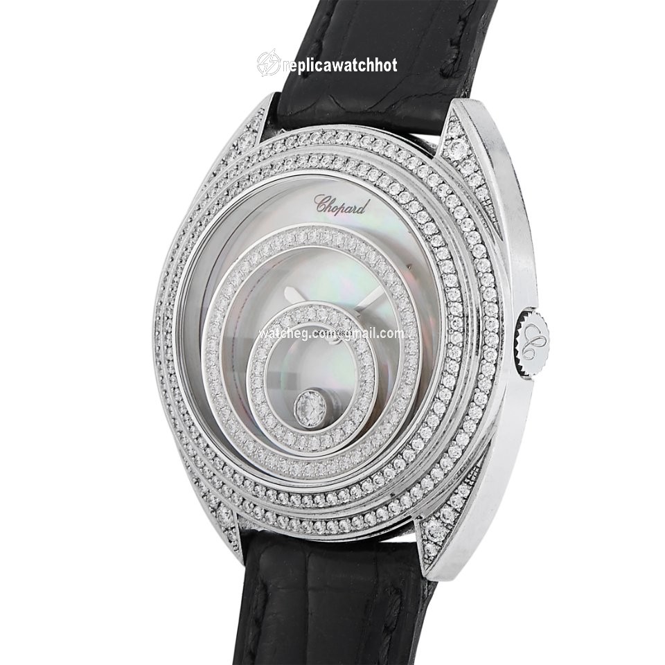 Chopard Happy Spirit Mens watch Unisex Quartz White gold 20 7061-20 2