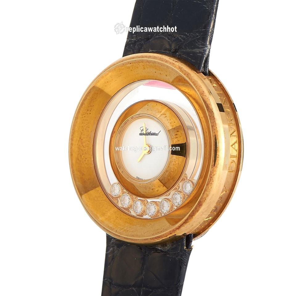 Chopard Happy Diamonds Mens watch Unisex Quartz Yellow gold 20 6923 2