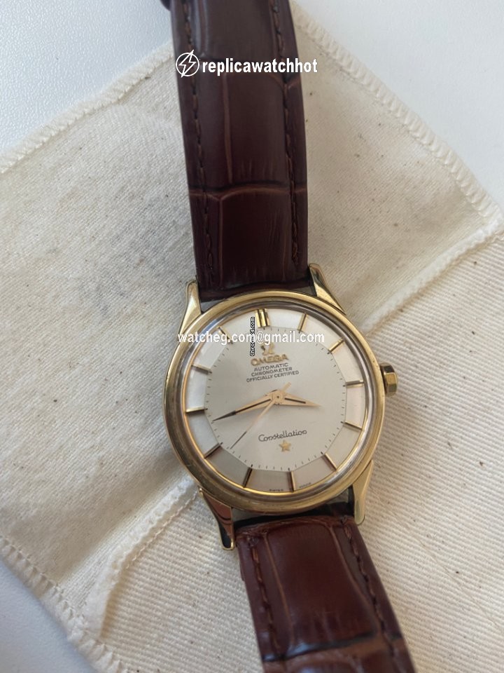 Omega Constellation Mens watch Unisex Automatic Gold Steel 167.005 2