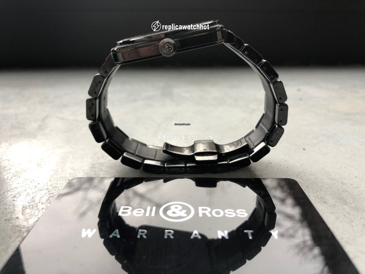 Bell & Ross BR S Mens watch Unisex Automatic Ceramic BRS-98-BCS 2