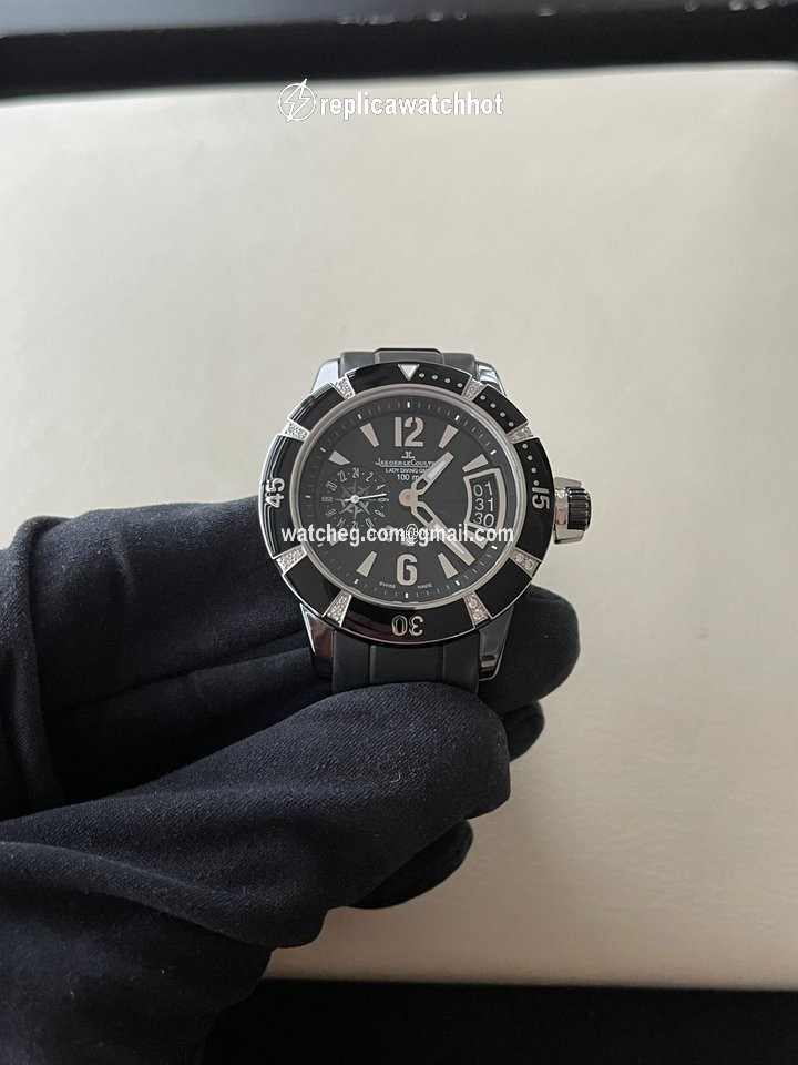 Jaeger-LeCoultre Master Compressor Diving GMT Womens watch Automatic Ceramic 161.l.61.S 2