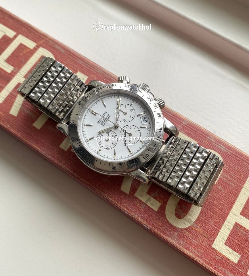Zenith El Primero Chronograph Mens watch Unisex Automatic Steel 01-0360-400 2