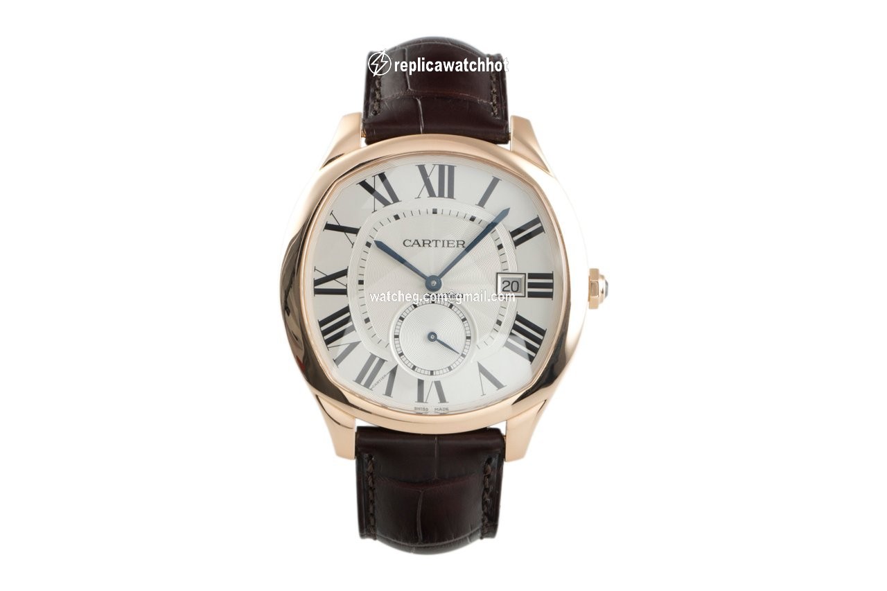 Cartier Drive de Cartier Mens watch Unisex Automatic Red gold WGNM0003 2