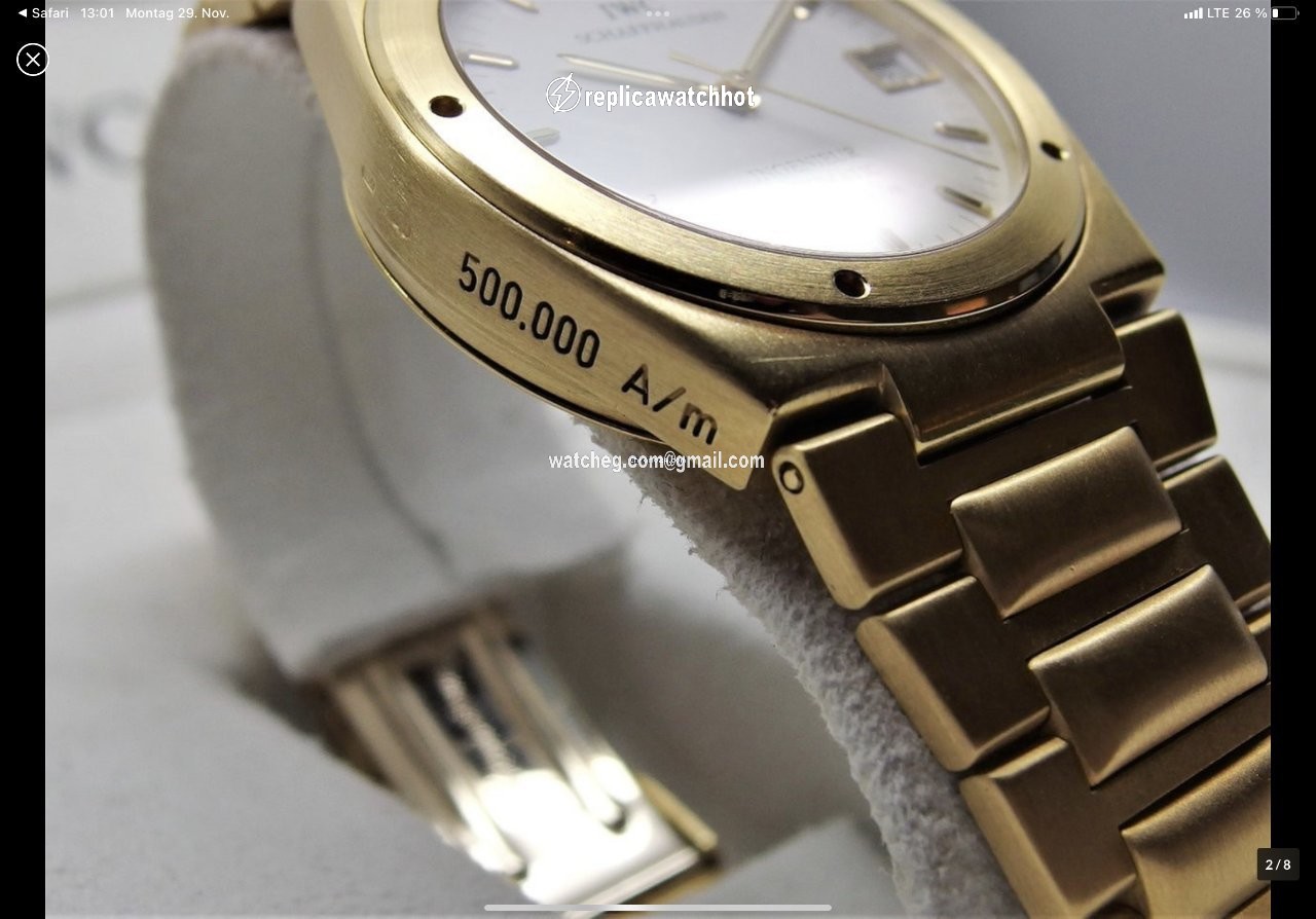 IWC Ingenieur Automatic Mens watch Unisex Automatic Yellow gold IW9238 2