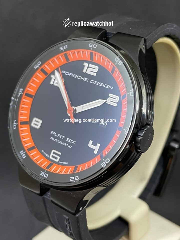 Porsche Design Flat Six Mens watch Unisex Automatic Steel P6350 2