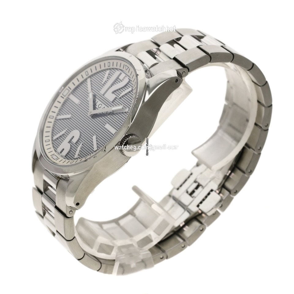 Bulgari Mens watch Unisex Quartz Steel ST44SS 2