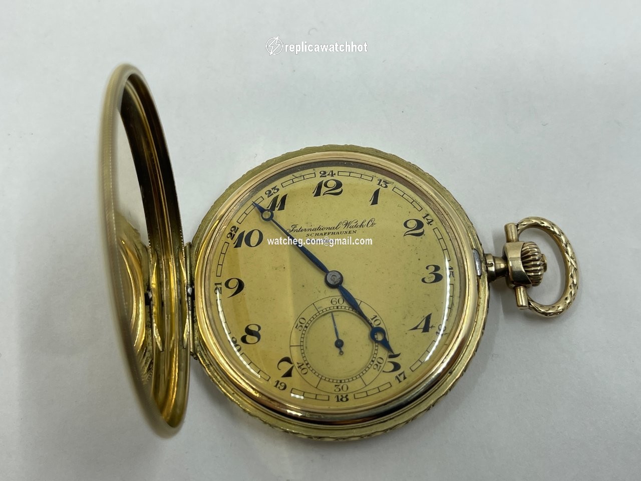 IWC Mens watch Unisex Yellow gold International Watch&co 2