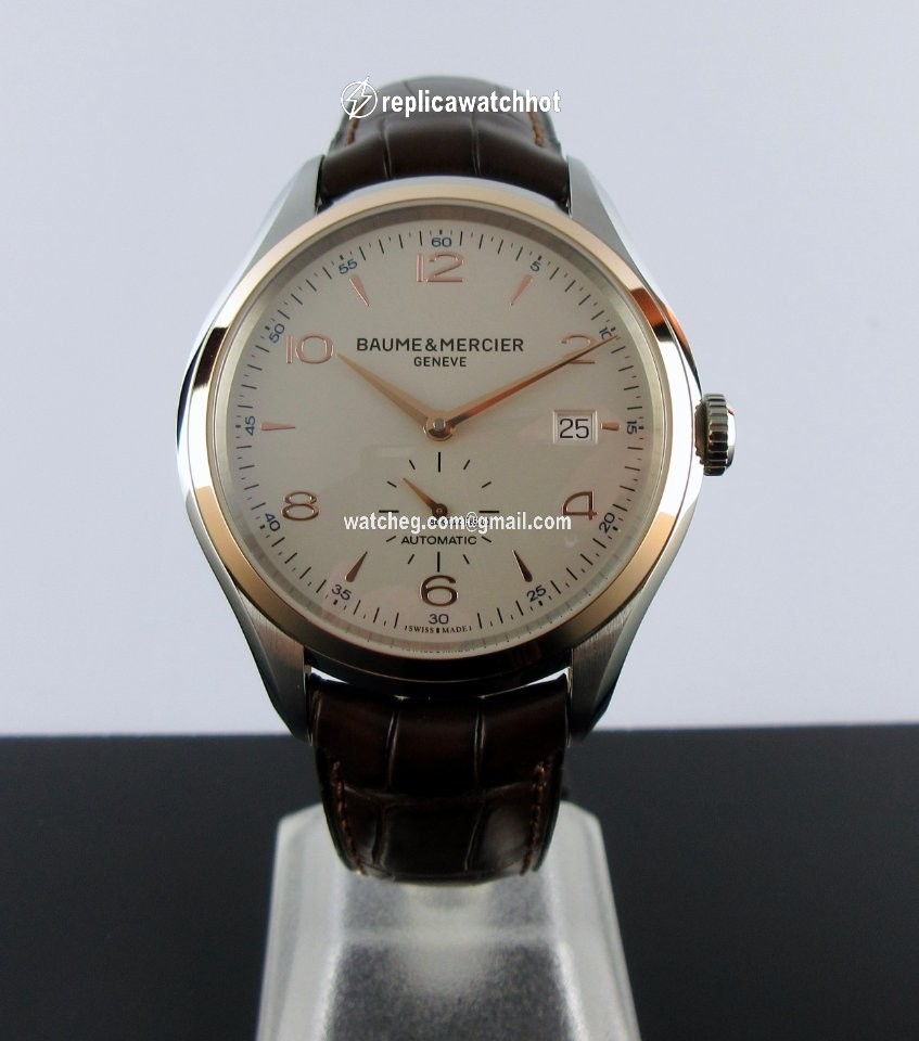 Baume & Mercier Clifton Mens watch Unisex Automatic Gold Steel MOA10139 2