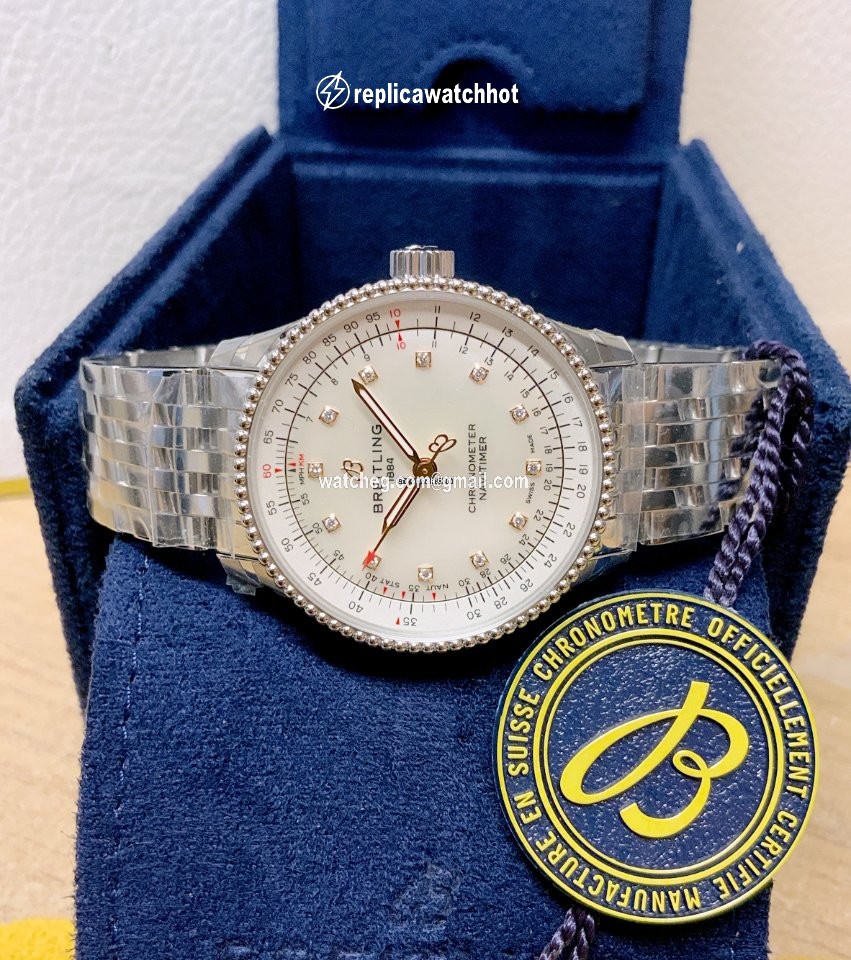 Breitling Navitimer Womens watch Automatic Steel A17395211A1A1 2