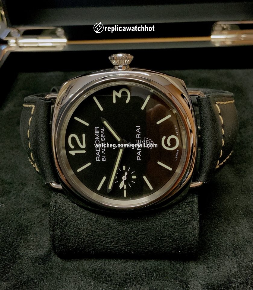 Panerai Radiomir Black Seal Mens watch Unisex Manual winding Steel PAM 00754 2