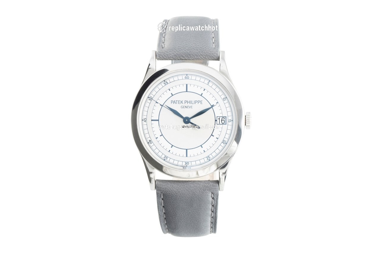 Patek Philippe Calatrava Mens watch Unisex Automatic White gold 5296 2