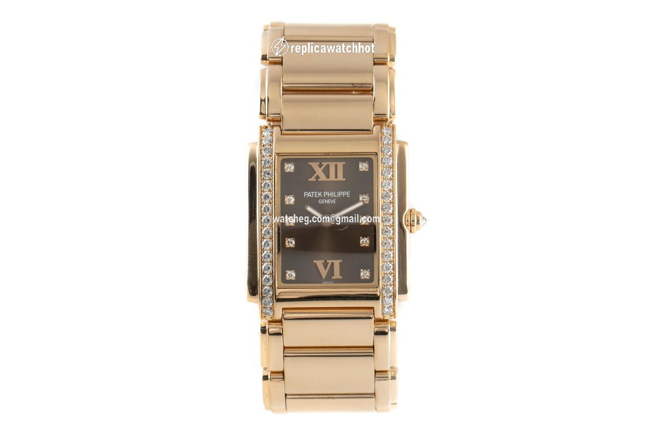 Patek Philippe Twenty~4 Womens watch Quartz Yellow gold 4910 11 2