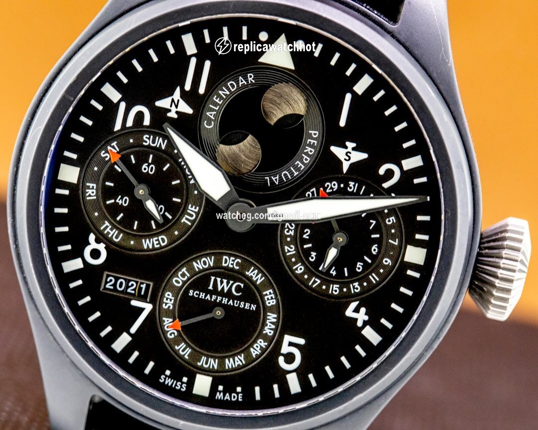 IWC Big Pilot Top Gun Mens watch Unisex Automatic Ceramic IW502902 2