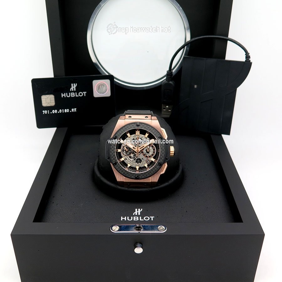Hublot King Power Mens watch Unisex Automatic Rose gold 701.OO.0180.RX 2