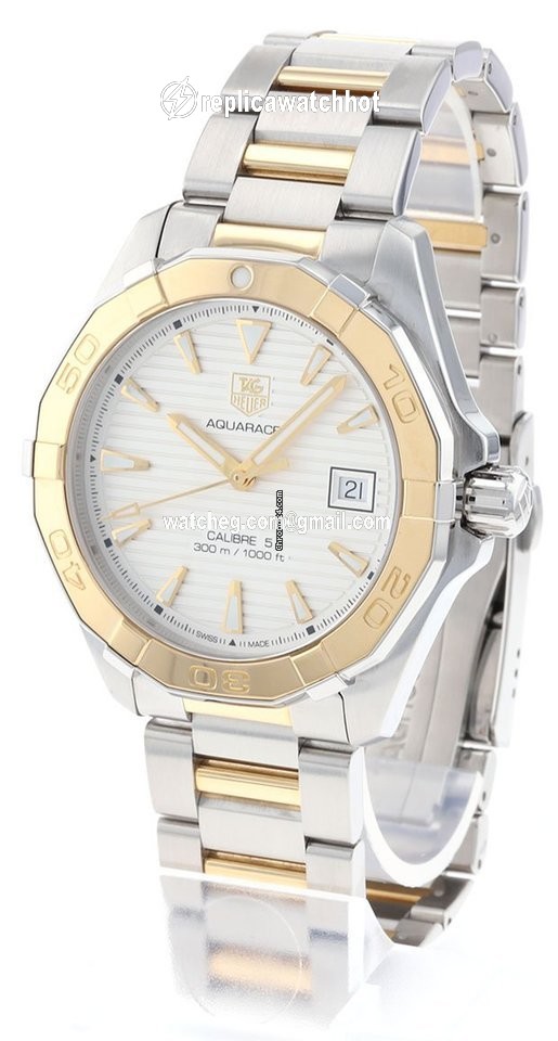 TAG Heuer Aquaracer 300M Mens watch Unisex Automatic Gold Steel WAY2151.BD0912 2