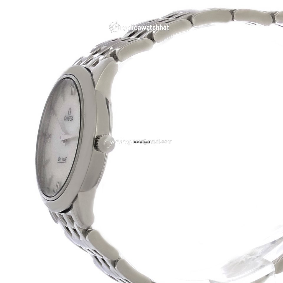 Omega De Ville Prestige Womens watch Quartz Steel 424.10.27.60.05.001 2