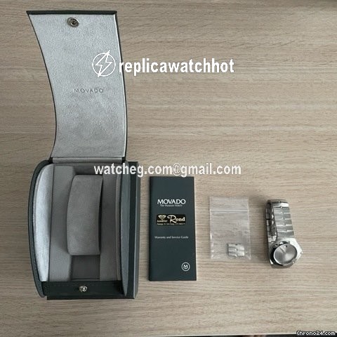 Movado Mens watch Unisex Quartz Steel 84G11892 (100416) 2